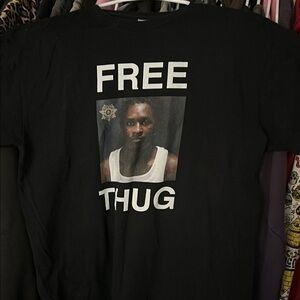 Y2K Free Young Thug Graphic Tee